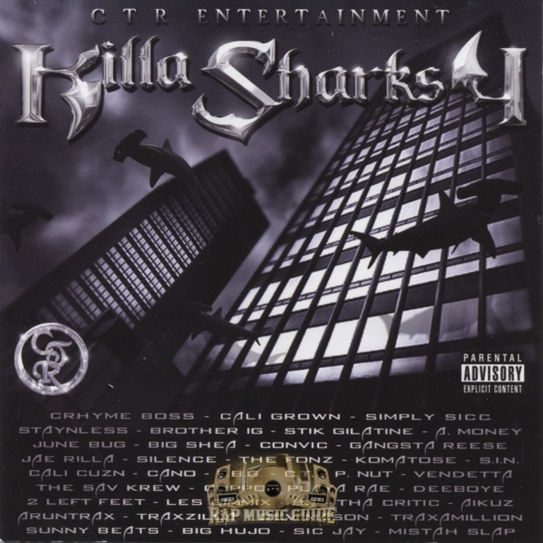 CTR Entertainment - Killa Sharks 4: CD | Rap Music Guide